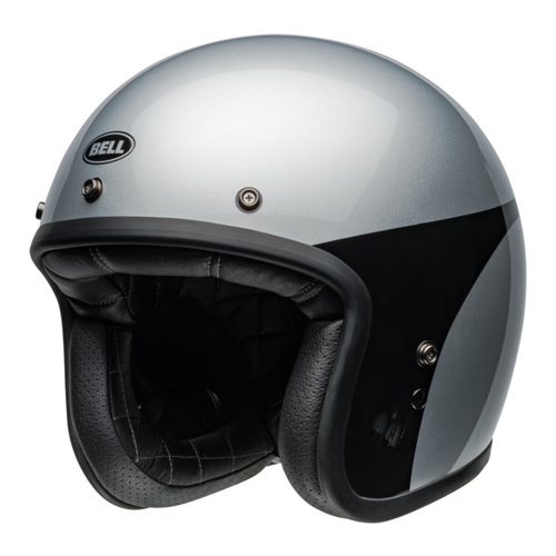 Bild von Bell Custom 500 Chassis Jethelm – Meisterwerk in Schwarz-Silber