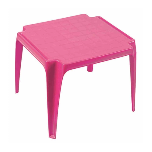 Bild von PROGARDEN Kindertisch, pink, 50x50 cm/stapelbar Tavolo