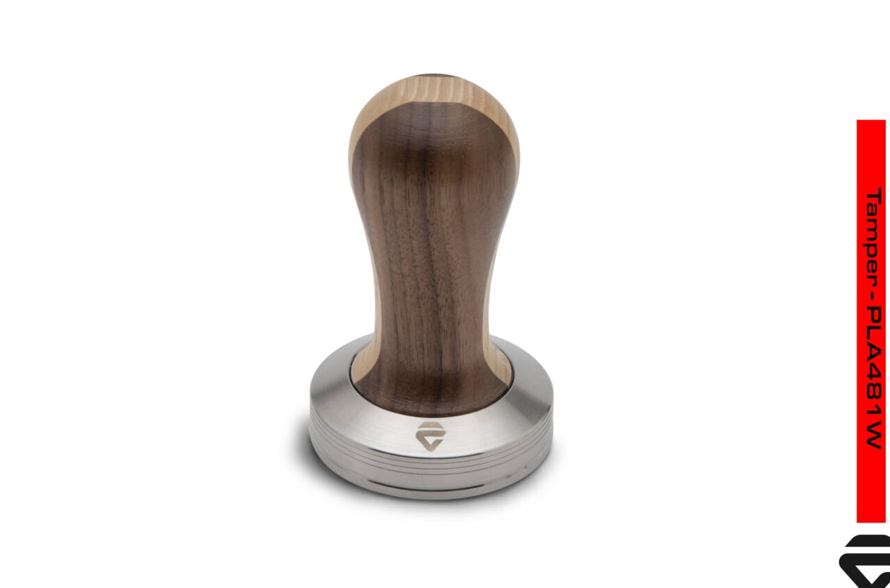 Bild von Lelit Tamper 57,35mm - zweifarbiger Holzgriff - Competition
