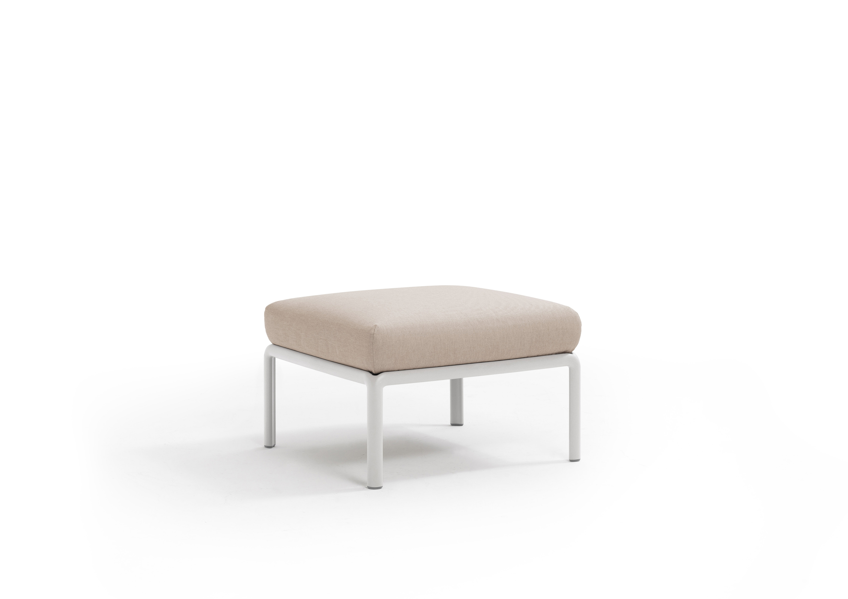 Bild von Nardi Komodo Pouf - Garten Loungesessel - bianco/canvas Sunbrella