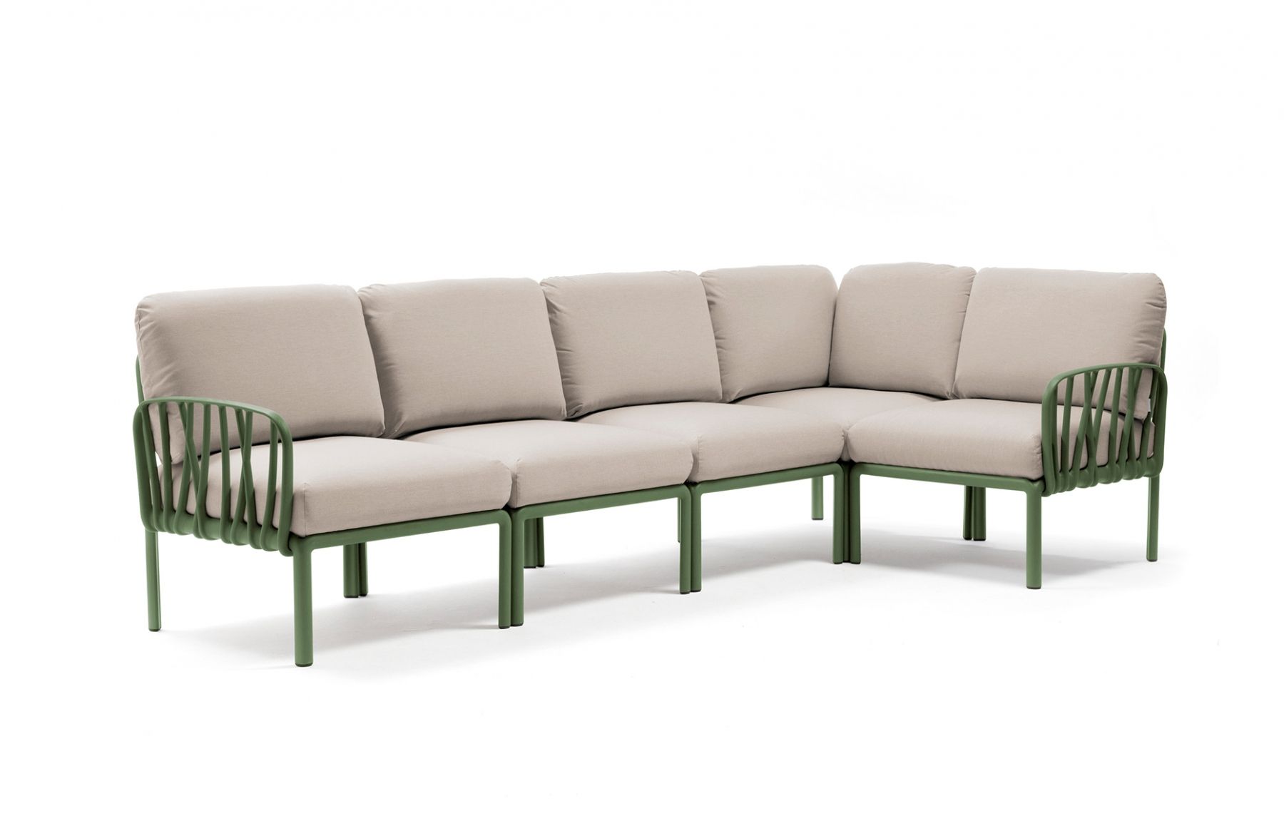 Bild von NARDI KOMODO, 5-teiliges Gartensofa; Farbkombination: Tech Panama/Agave