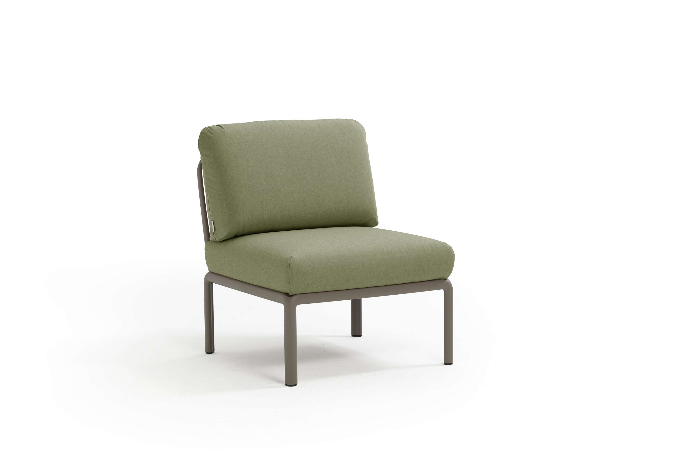 Bild von Nardi Komodo Elemento Centrale - Garten Loungesessel - Mittelteil - tortora/giungla Sunbrella