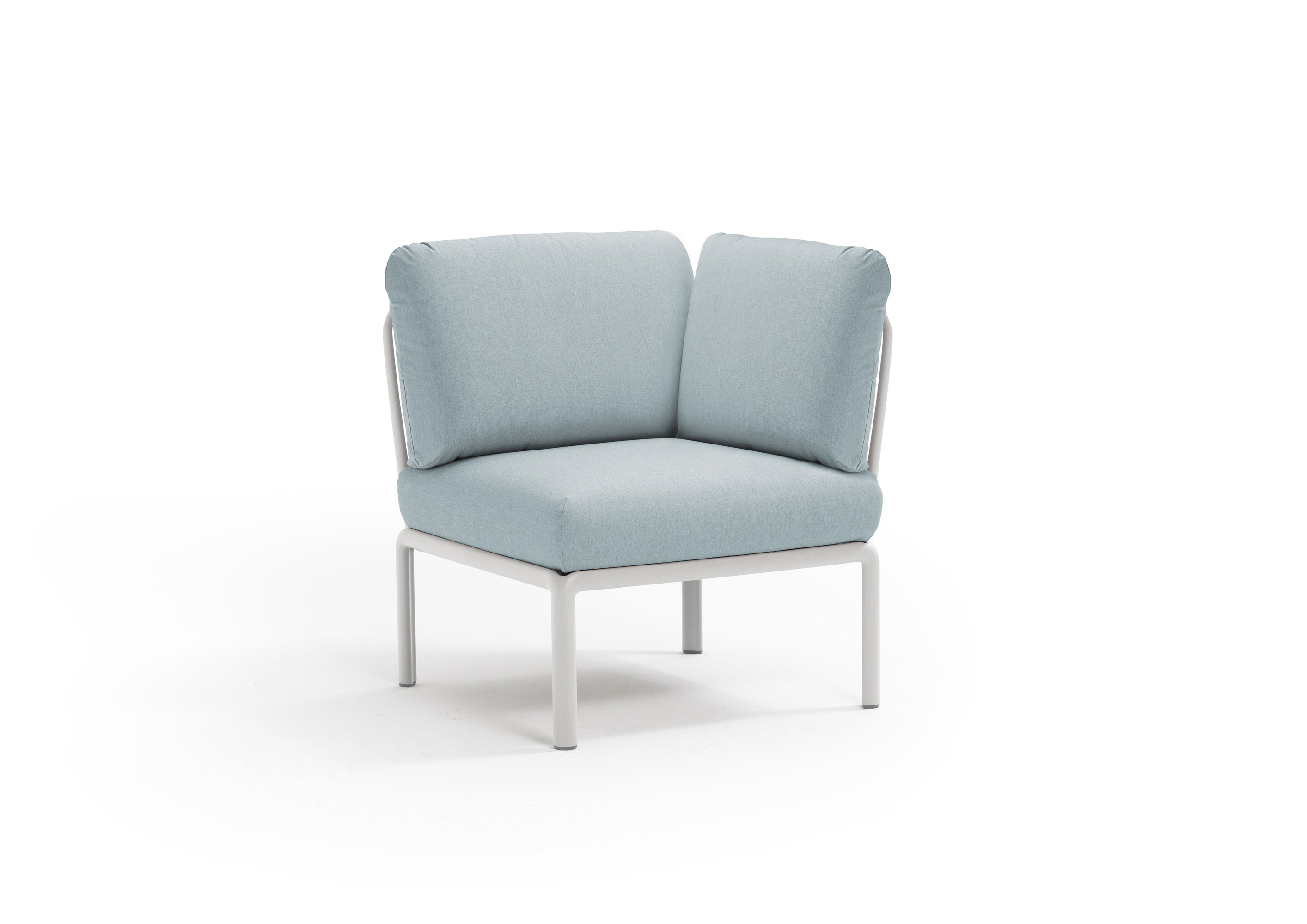 Bild von Nardi Komodo Elemento Angolo - Garten Ecksessel - bianco/ghiaccio Sunbrella