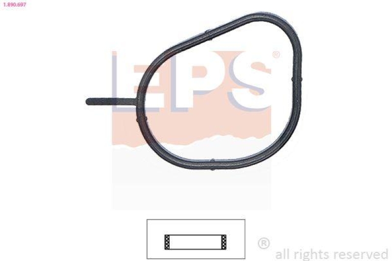 Bild von EPS Dichtung, Thermostat Made in Italy - OE Equivalent 1.890.697