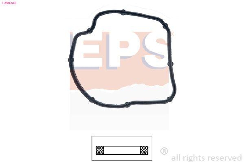 Bild von EPS Dichtung, Thermostat Made in Italy - OE Equivalent 1.890.645  MERCEDES-BENZ,E-Klasse Limousine (W211),C-Klasse Limousine (W204)