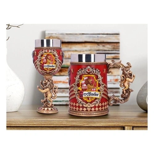 Bild von Harry Potter Bierseidel und Weinglas - Gryffindor