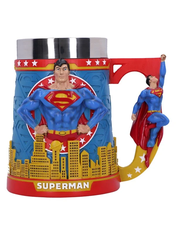 Bild von Nemesis Now, Biergläser, Superman chope Man of Steel 15 cm (1 x)