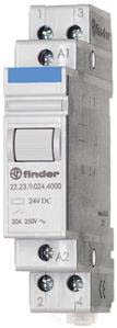 Bild von Finder Installationsrelais 1S/1Ö 20A 24VDC 22.23.9.024.4000 (222390244000)