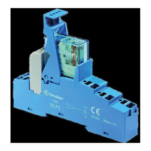 Bild von Finder FIN 48.P3.8 24V - Koppelrelais Push-In