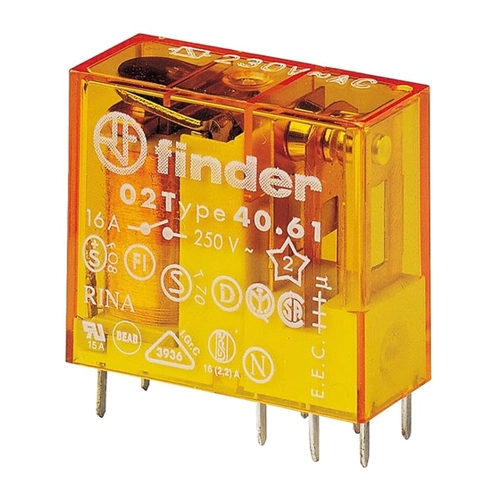 Bild von FINDER Steck-/Printrelais 40.61.8.230.1000