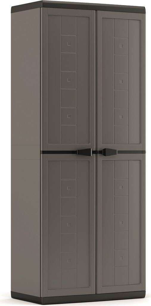 Bild von Kunststoffschrank Jolly 68 cm x 166 cm x 39 cm Dunkelgrau