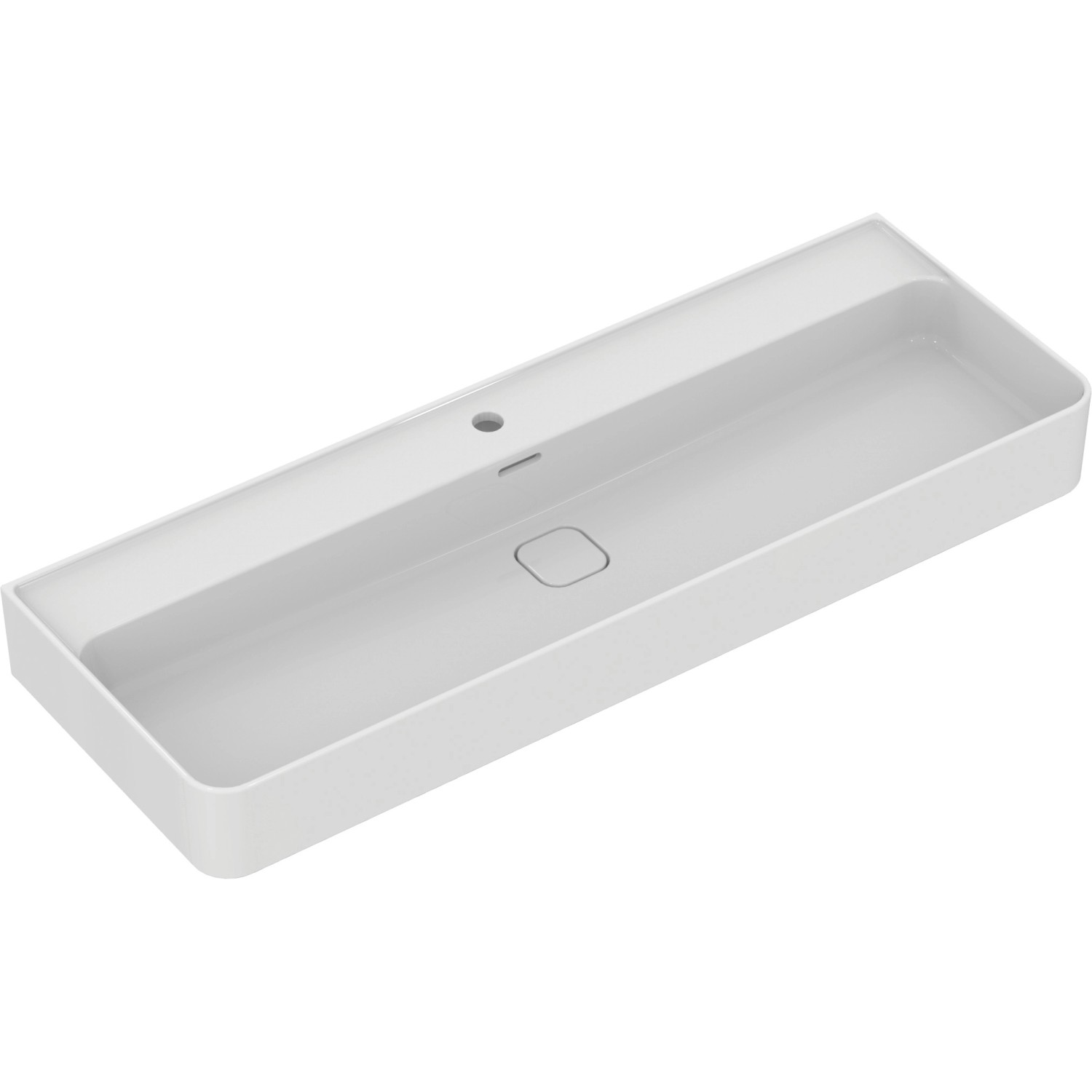 Bild von Ideal Standard Strada II Waschtisch T3647, 1 Hahnloch, Unterseite geschliffen, 1200 mm, Farbe: Weiß