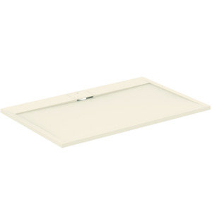 Bild von Ideal Standard Ultra Flat S i.life Rechteck-Brausewanne, 1400x900x30mm, T5222, Farbe: Sandstein