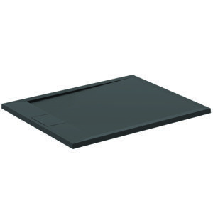 Bild von Ideal Standard Ultra Flat S i.life Rechteck-Brausewanne, 1000x800x30mm, T5223, Farbe: Schiefer
