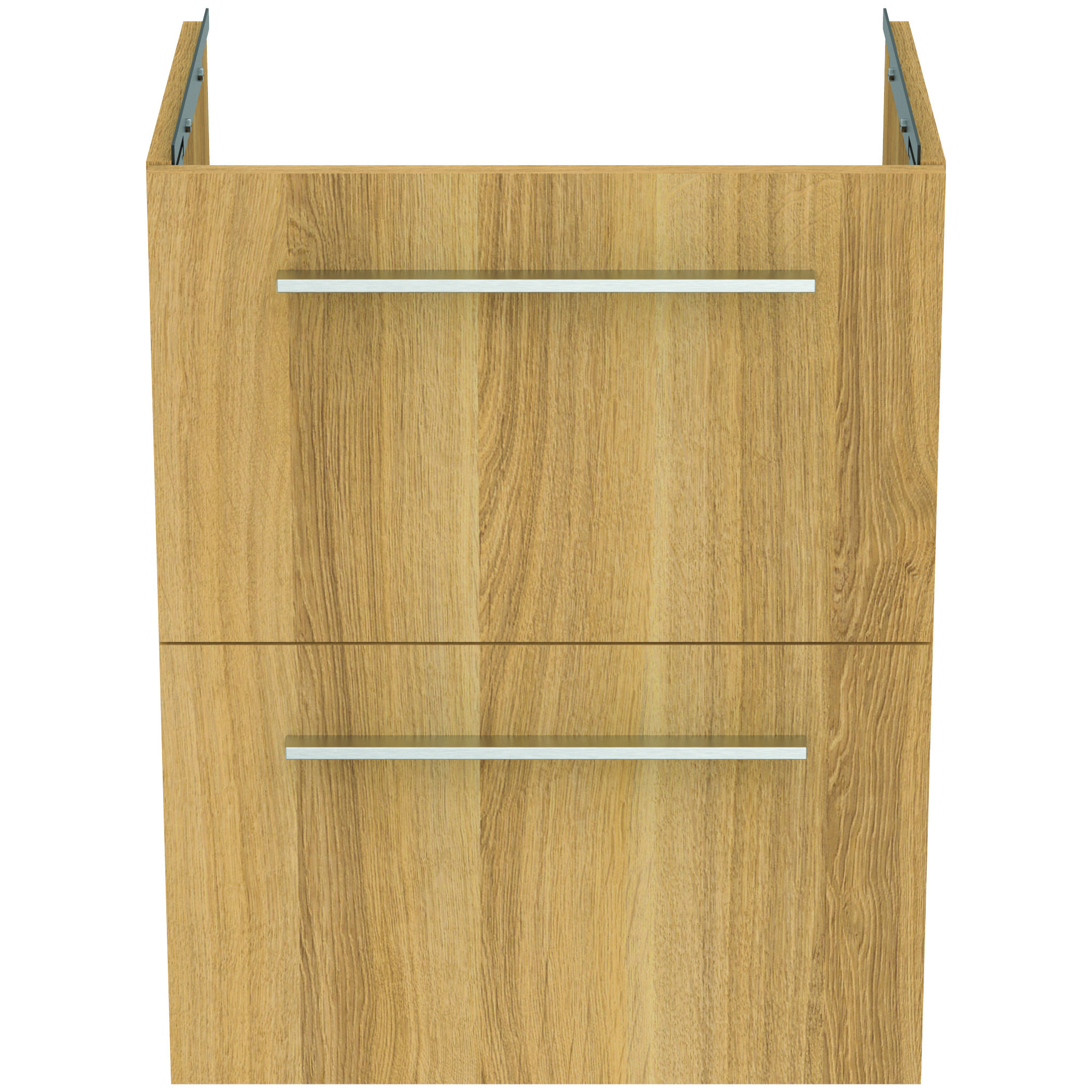Bild von Ideal Standard Waschtischunterschrank i.life S 2 Auszüge 500x375x630mm Eiche Natur, T5291NX T5291NX