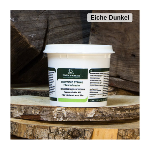 Bild von Bio Holzspachtel STARK - Eiche Dunkel - 500g