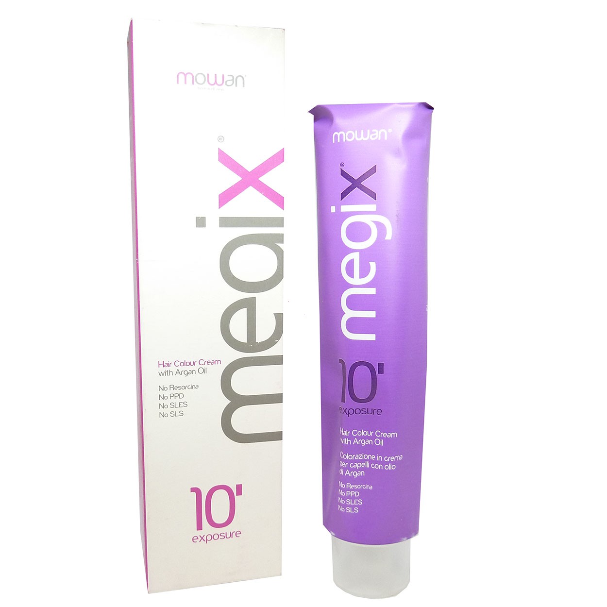 Bild von Mowan Megix Hair Innovaction Permanent Creme Coloration Haar Farbe 120ml - 07.3 Medium Gold Blond / Mittleres Gold Blond