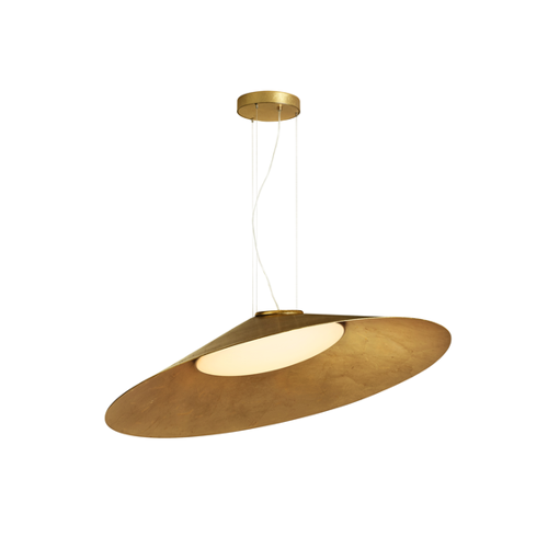 Bild von Kundalini LED-Pendelleuchte KATE SUSPENSION Blattgold
