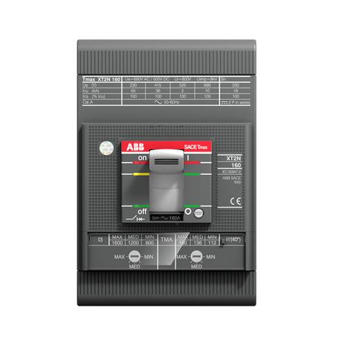 Bild von ABB XT2H 125 MCP IN=30 Leistungsschalter 1 St. Einstellbereich (Strom): 90 - 330A Schaltspannung (ma