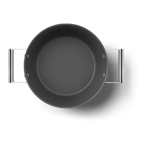 Bild von SMEG Kochgeschirr, Kochgeschirr, Schmortopf, 50's Style, Schwarz