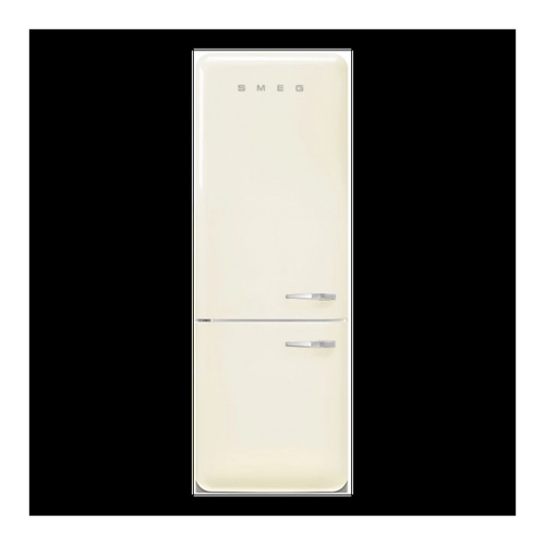 Bild von SMEG Kühlschrank, 50's Style, Kühl-/Gefrierkombination, Standgerät, Türanschlag: Links, Creme, No Frost - Doppeltes Kühlsystem, E