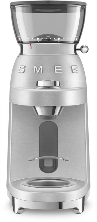 Bild von SMEG Kaffeemühle "CGF02SSEU", schwarz, B:15cm H:46cm T:22cm, Kaffeemühlen
