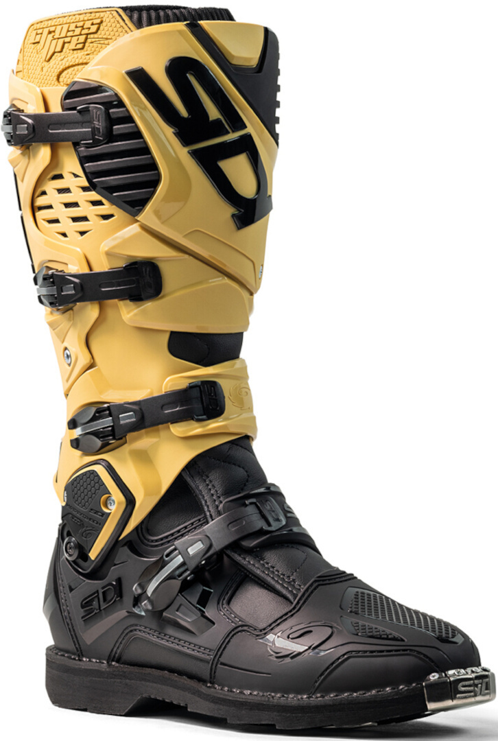 Bild von Sidi Crossfire 3 Motocross Stiefel, schwarz-gold, Größe 43 für Männer