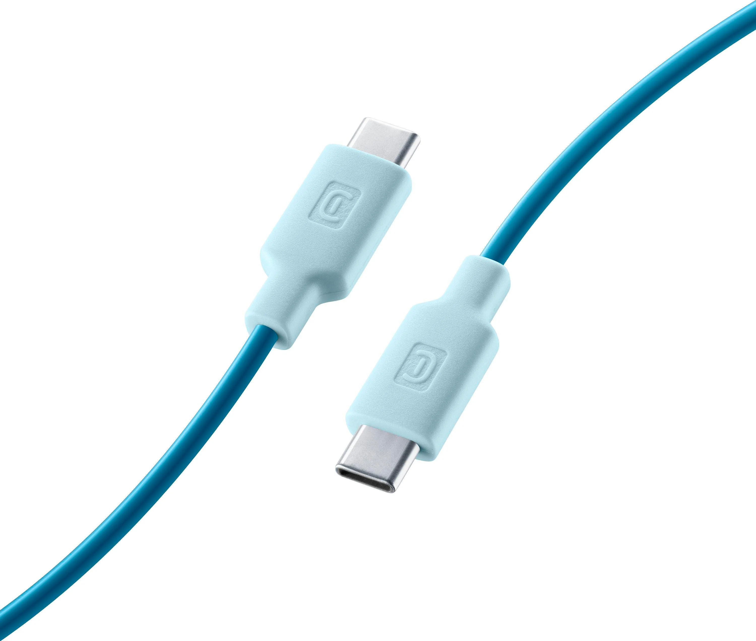 Bild von Cellularline Stylecolor Cable 100cm - USB-C to USB-C (1 m, USB 3.2 Gen 1), USB Kabel