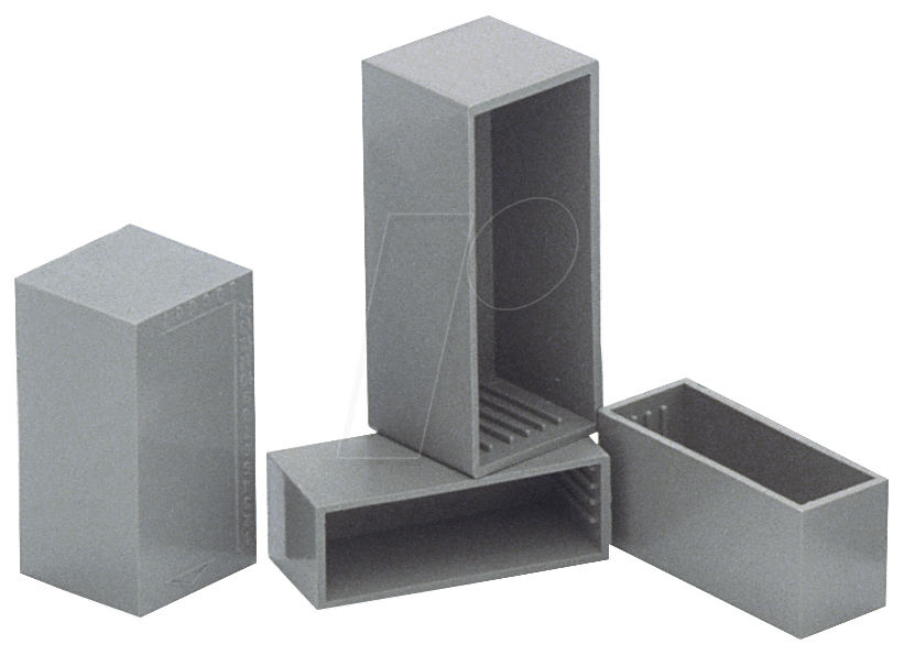 Bild von TEKO L50.8 Universal-Gehäuse 52 x 22 x 21 ABS Dunkelgrau