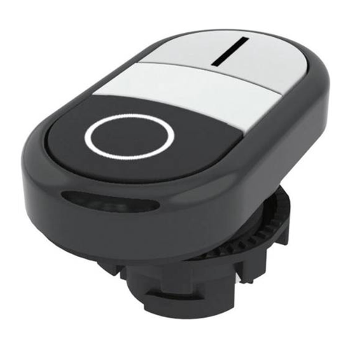 Bild von Pizzato Elettrica Doppeldrucktaster E21PD – Flexibles Schalterdesign