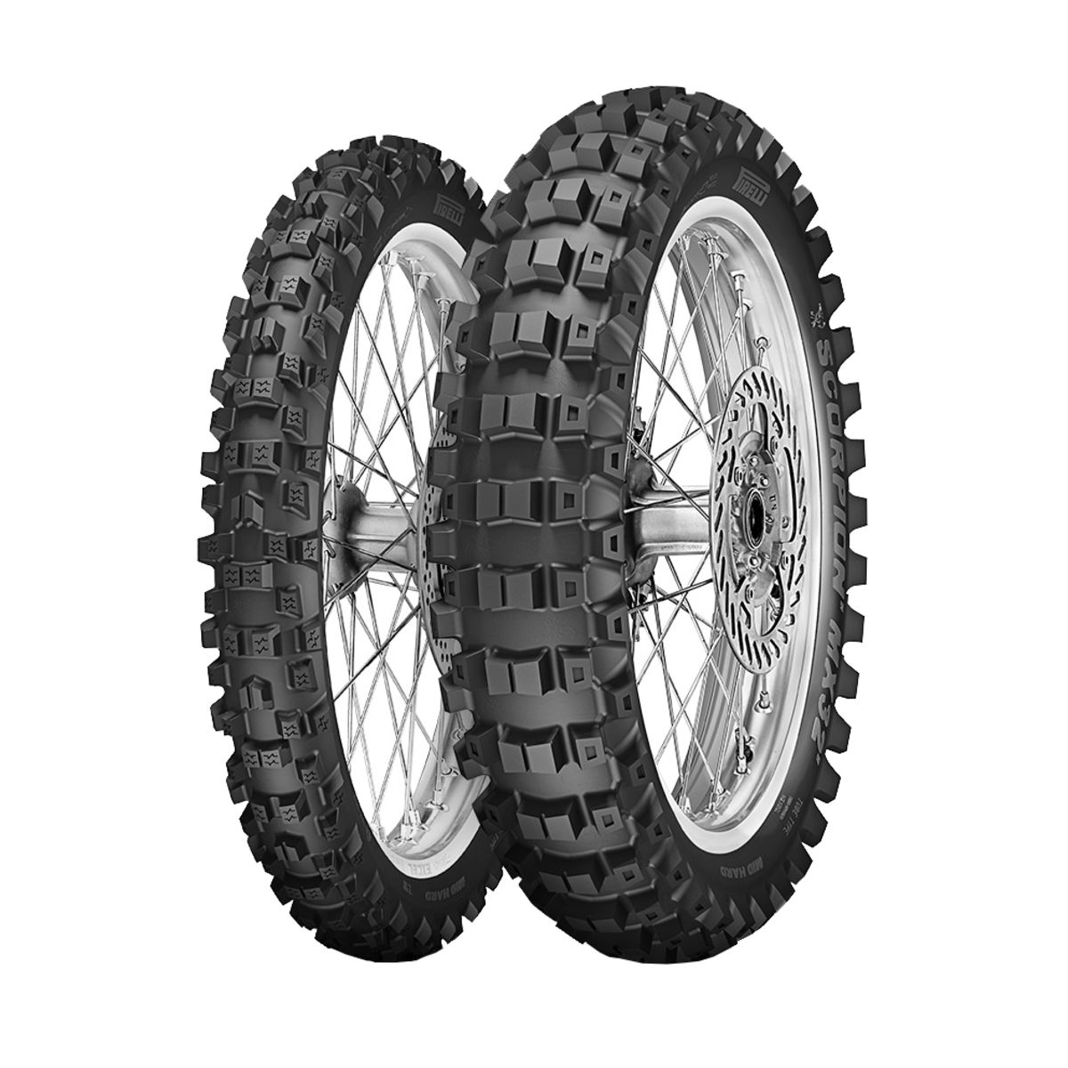 Bild von Pirelli Scorpion MX 32 ( 110/90-19 TT 62M Hinterrad, Mischung MEDIUM HARD, NHS )