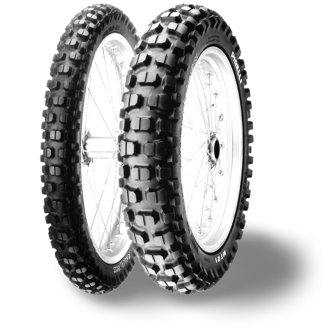 Bild von Pirelli MT21 Rallycross ( 120/80-18 TT 62R Hinterrad, M+S Kennung, M/C )