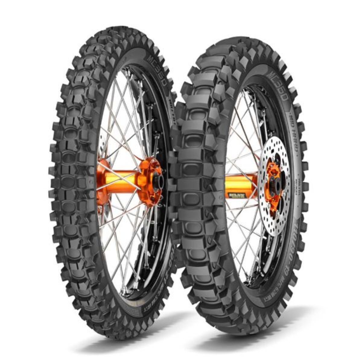 Bild von METZELER MC360 MID HARD 120/80-19 TT 48P, Motorradreifen Hinten
