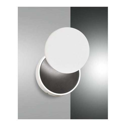 Bild von LED Wandleuchte Ara in Weiß rund 1080 lm