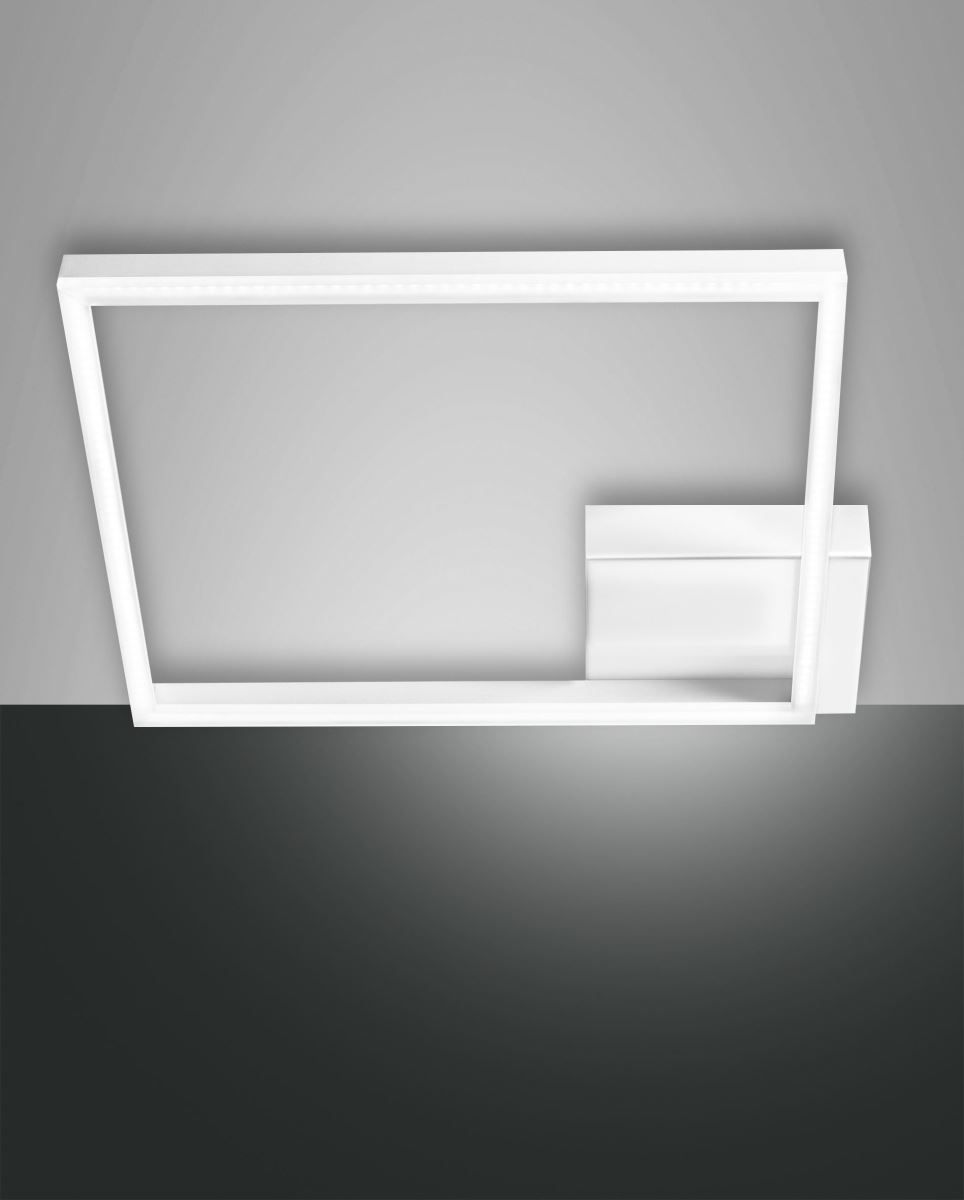 Bild von LED Deckenleuchte weiß satiniert Fabas Luce Smartluce Bard 3510lm