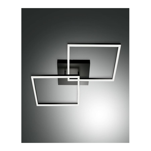 Bild von Fabas Luce LED-Deckenleuchte Bard Schwarz 3394-65-101