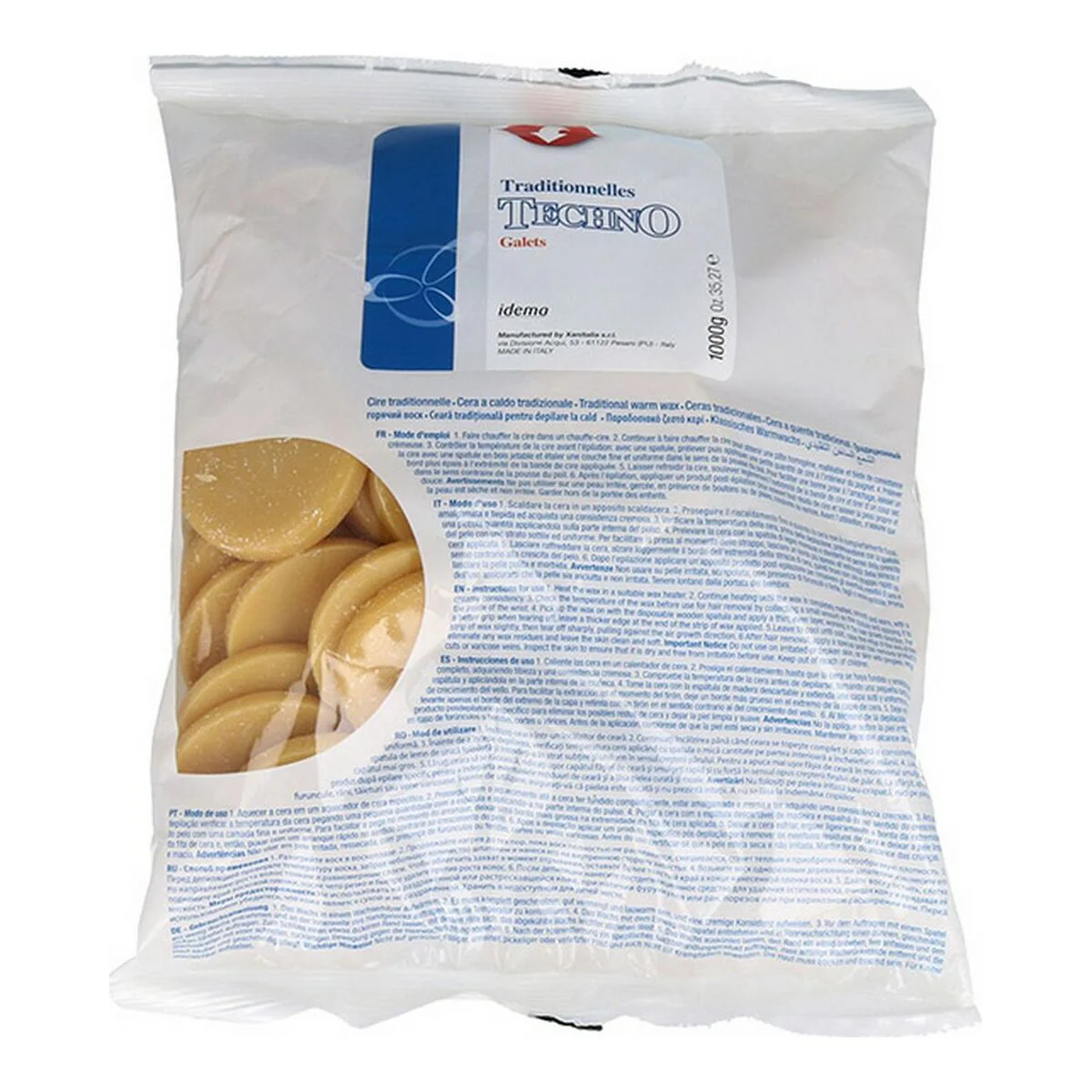Bild von Körper Enthaarungswachs Idema Scheiben (1 Kg)