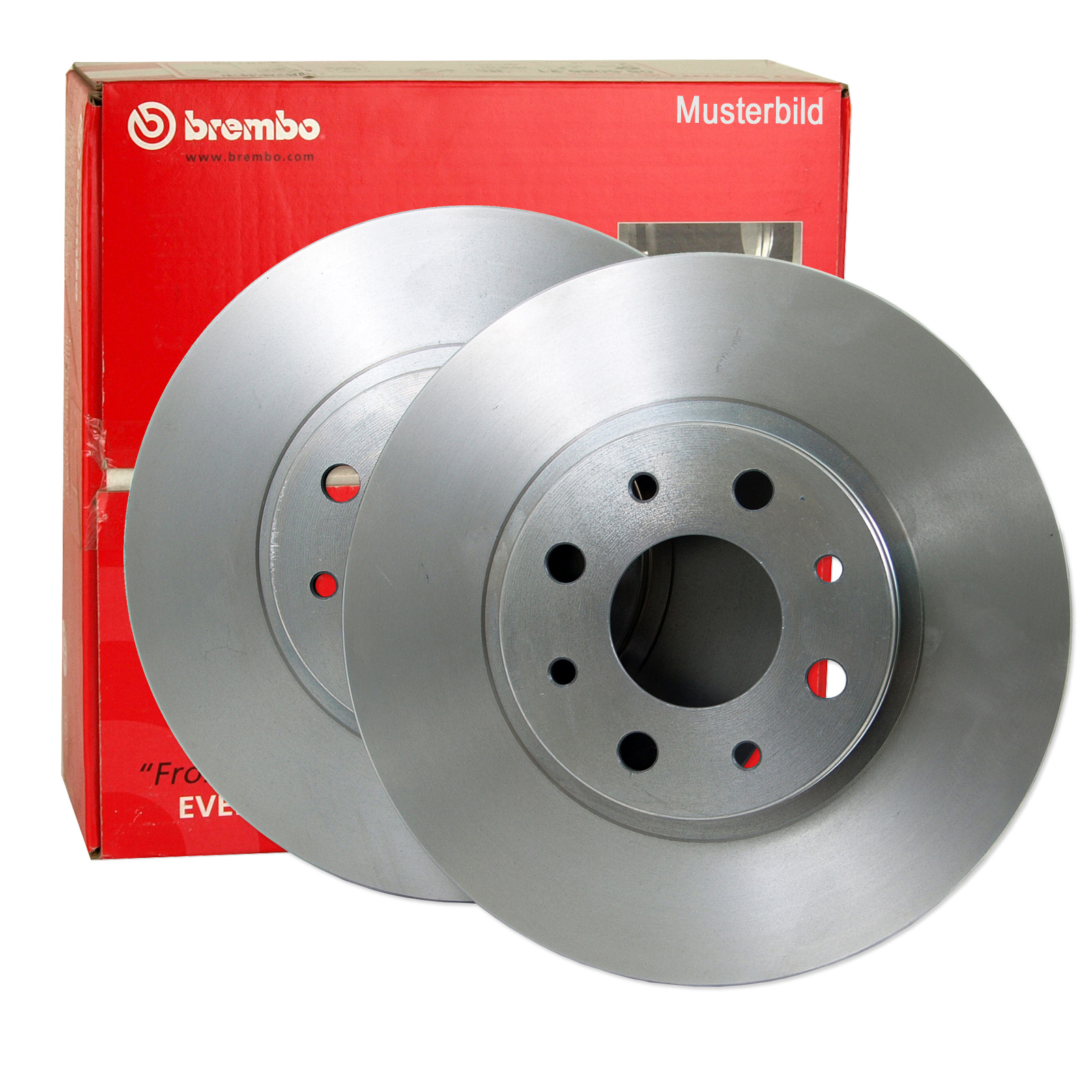 Bild von BREMBO 08.A530.10 Bremsscheibe Bremsscheiben, Scheibenbremsen 280 16 5 voll FORD: Transit Mk6 Van, Transit Mk6 Minibus