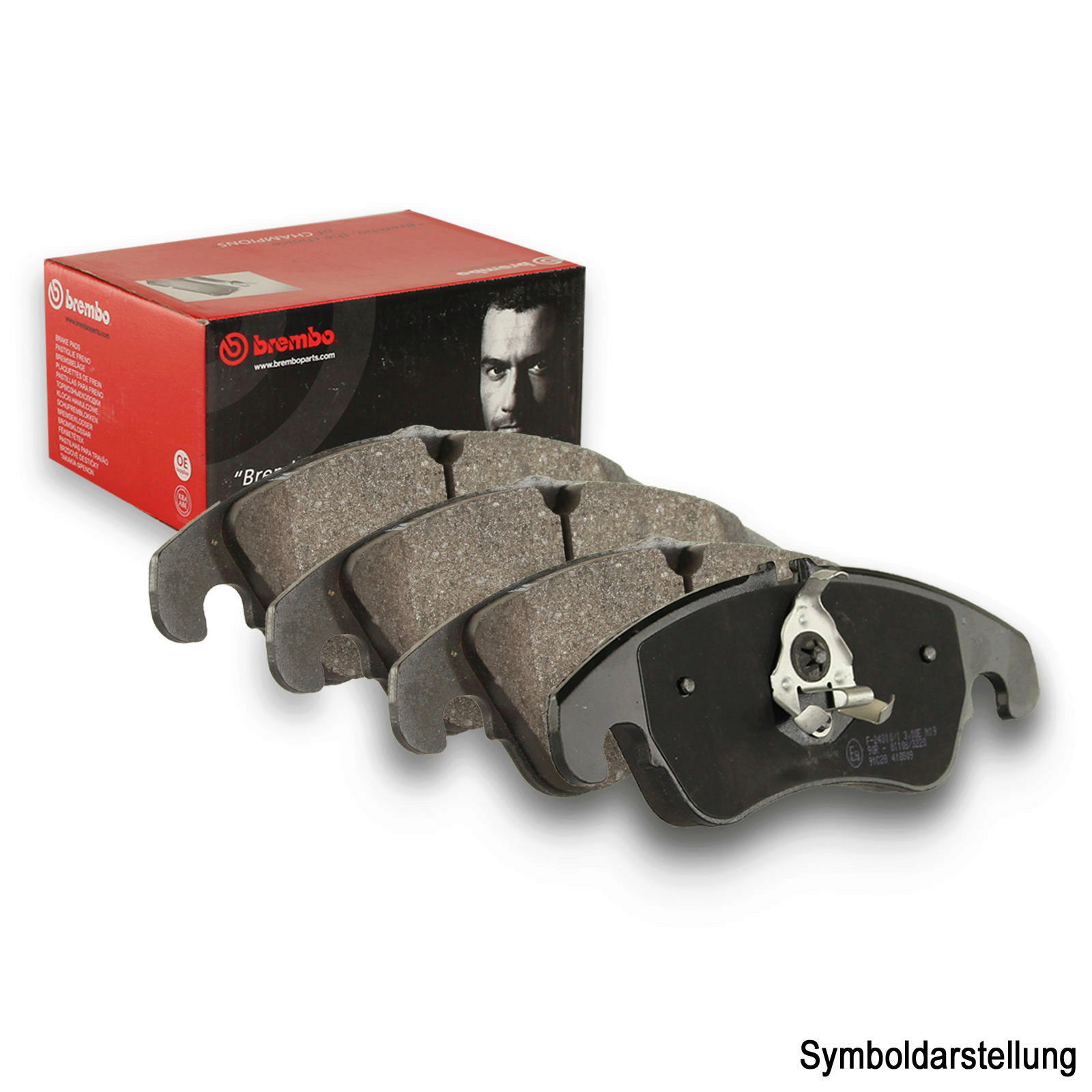 Bild von BREMBO Bremsbelagsatz PRIME LINE exkl. Verschleißwarnkontakt P 61 065 Bremsbeläge,Bremsklötze PEUGEOT,CITROËN,206 Schrägheck (2A/C),206 CC (2D)