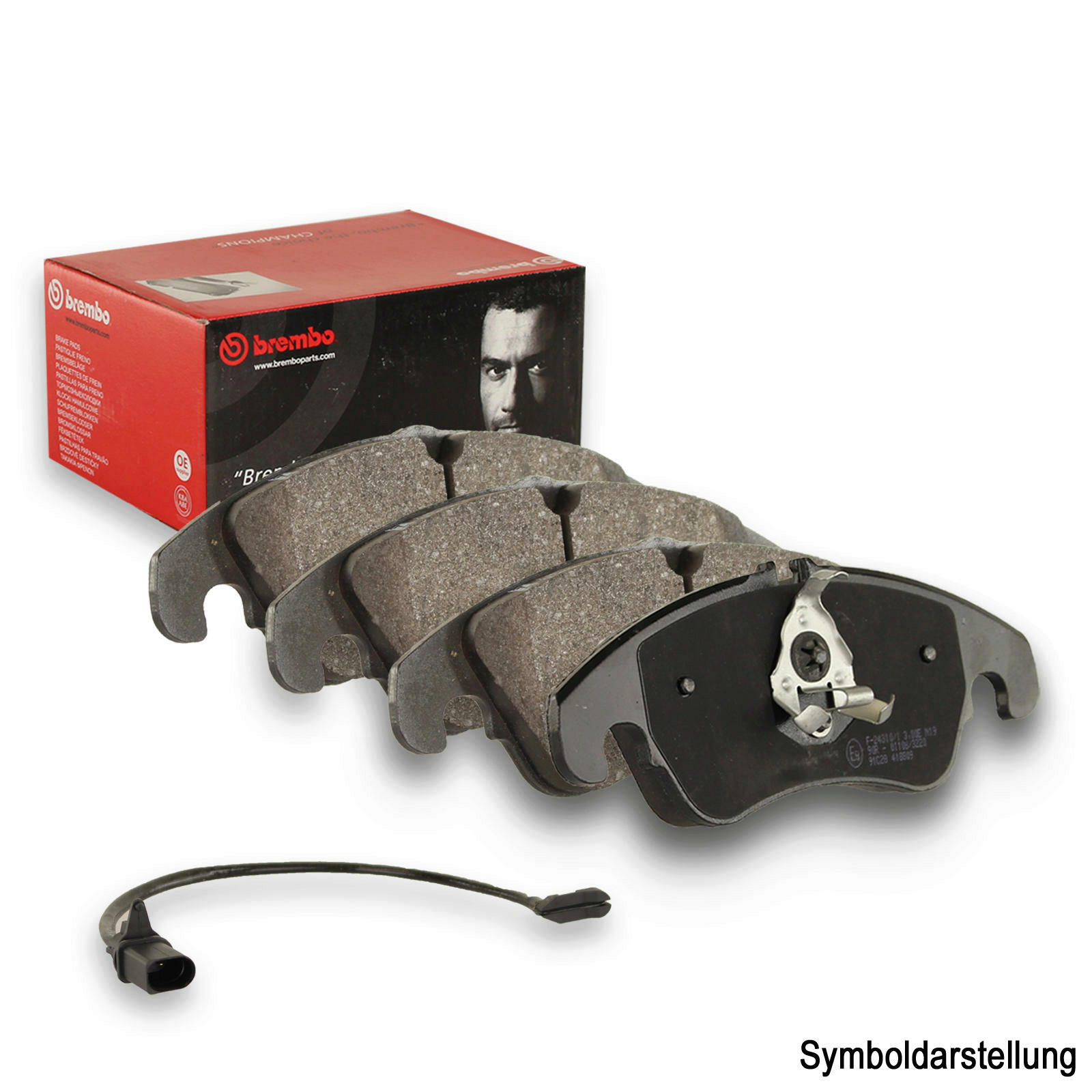 Bild von BREMBO Bremsbelagsatz PRIME LINE mit akustischer Verschleißwarnung P 83 072 Bremsbeläge,Bremsklötze TOYOTA,LEXUS,Crown Limousine (S210)