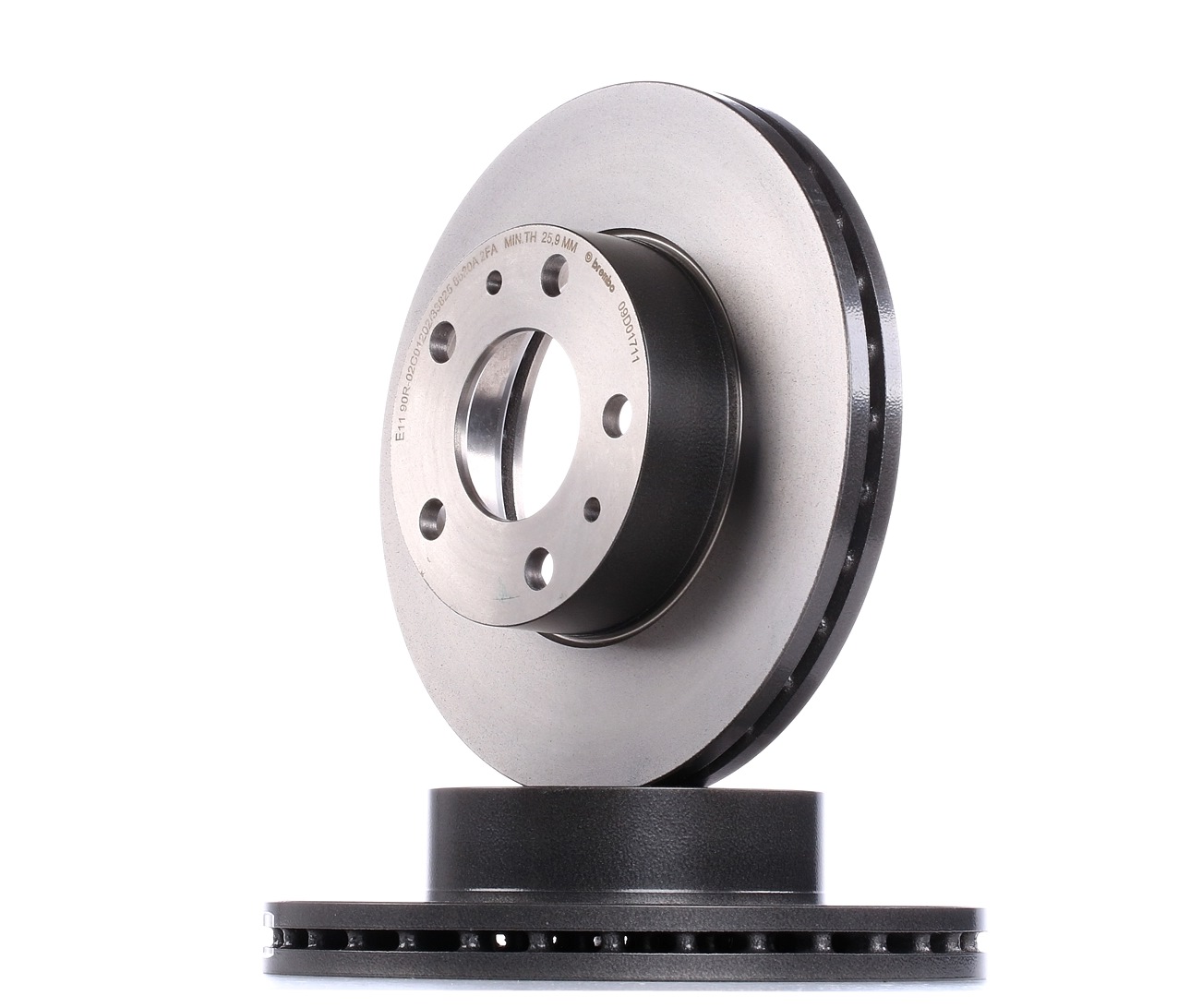 Bild von BREMBO COATED DISC LINE 09.D017.11 Bremsscheibe Bremsscheiben, Scheibenbremsen 280 28 5 innenbelüftet beschichtet FIAT: Ducato III Van