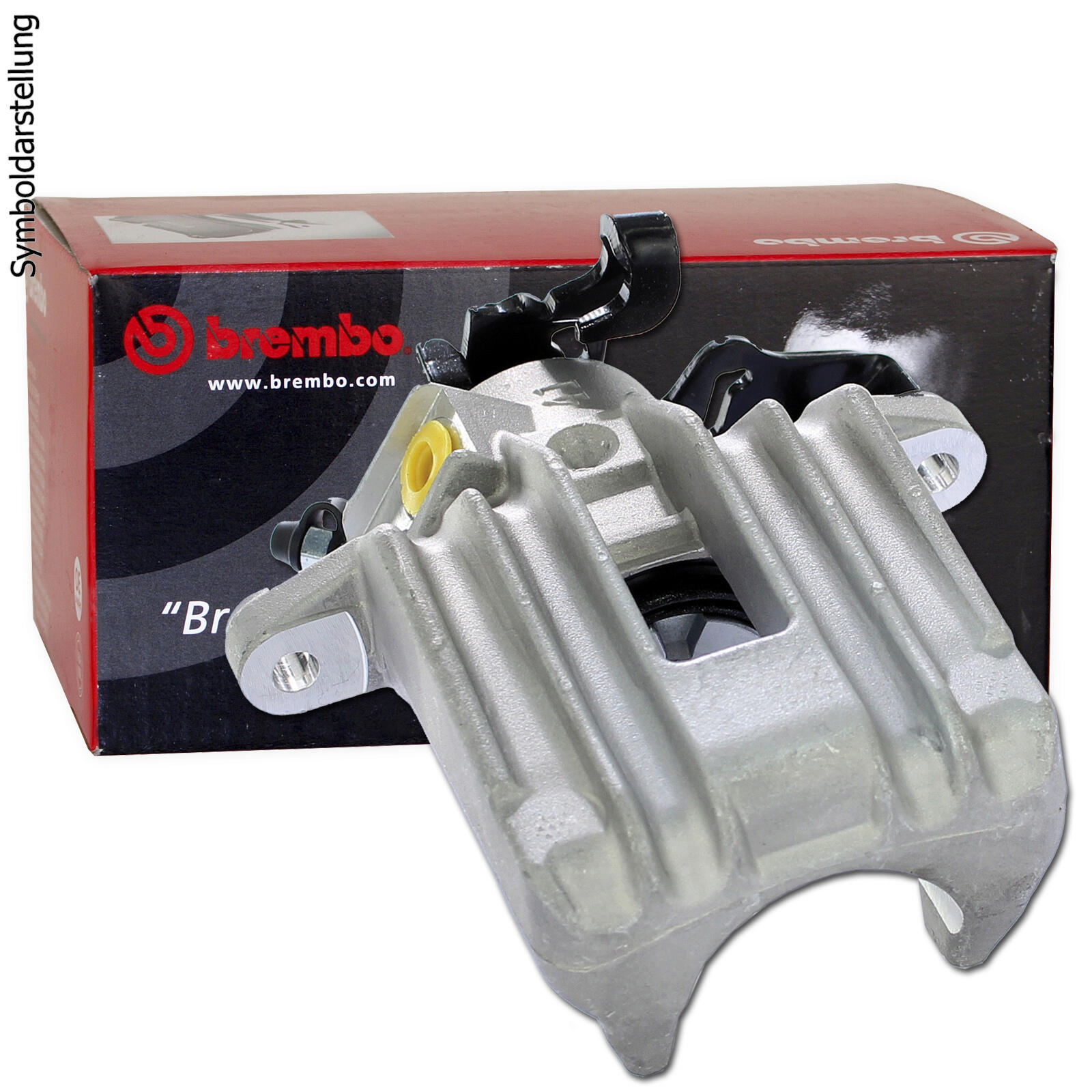 Bild von BREMBO Bremssattel hinten rechts Bremssattel(1-Kolben) 38mm für VAUXHALL OPEL 1605078 93171071 542468 F 59 121