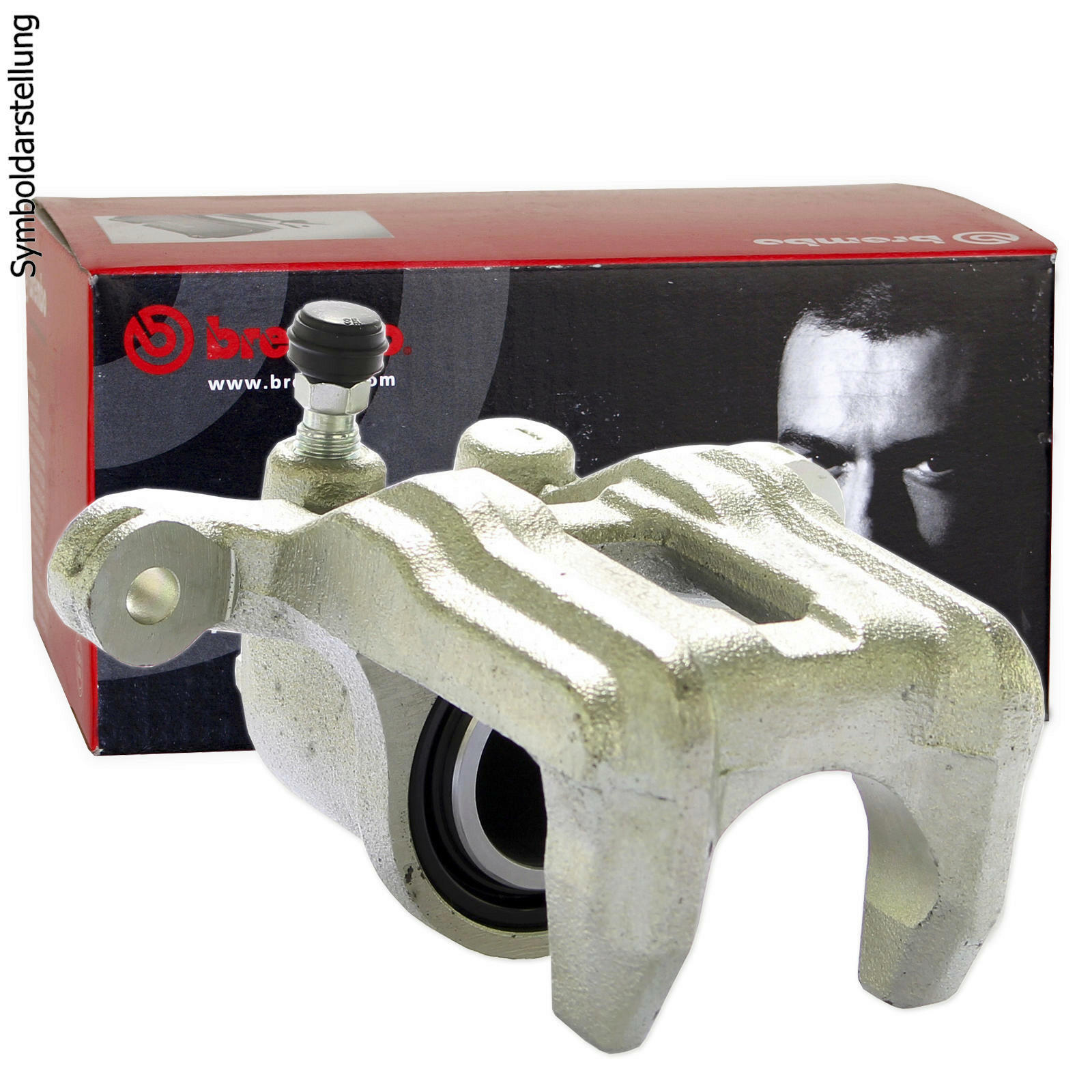 Bild von BREMBO F 78 018 Bremssattel Bremszange Grauguss SUBARU: Impreza II Estate, Impreza II Saloon
