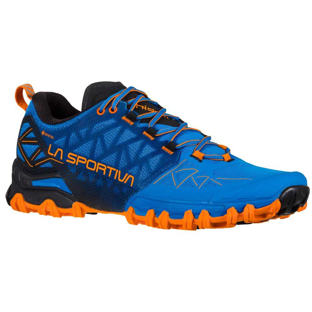 Bild von Bushido II GTX, La Sportiva Mountain Running® Footwear, 45, Electric Blue/Tiger (Blue) - La Sportiva