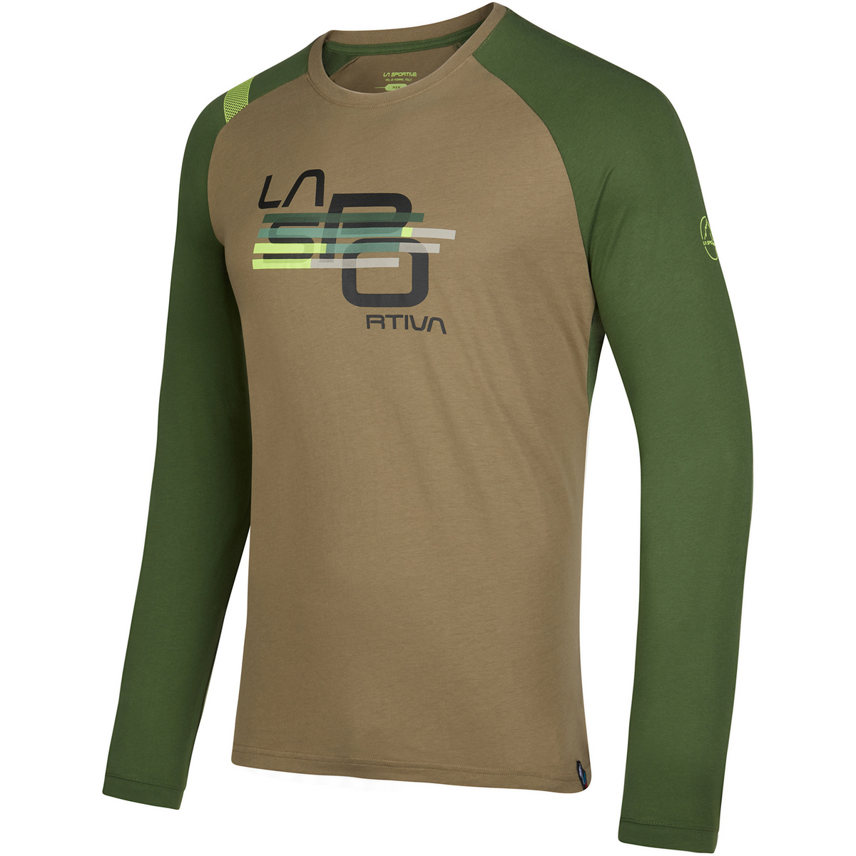 Bild von La Sportiva Stripe Cube Long Sleeve M Herren (Hellbraun L Größe) Laufshirts