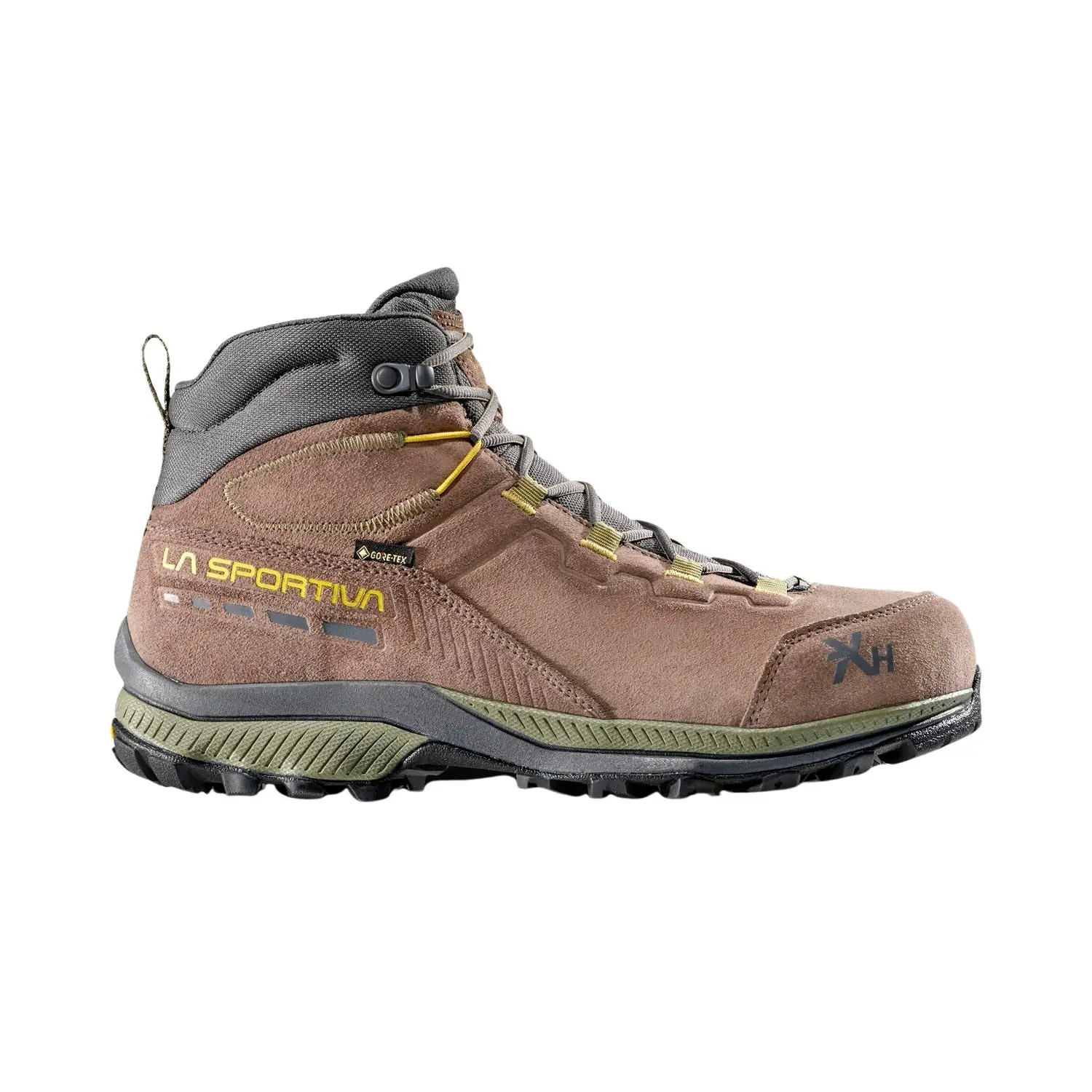 Bild von TX Hike Mid Leather Gtx, Mountain Hiking Footwear, 43, Taupe/Moss (Brown) - La Sportiva
