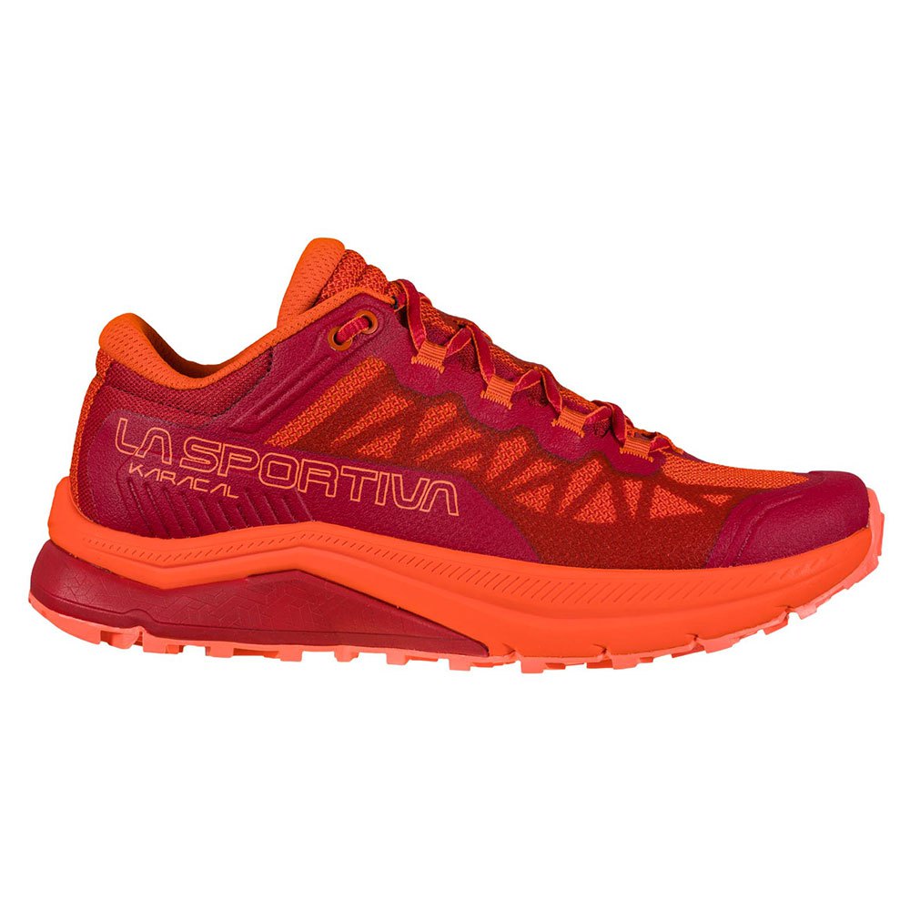 Bild von Karacal Woman, La Sportiva Mountain Running® Footwear, 39.5, Cherry Tomato/Velvet (Red) - La Sportiva