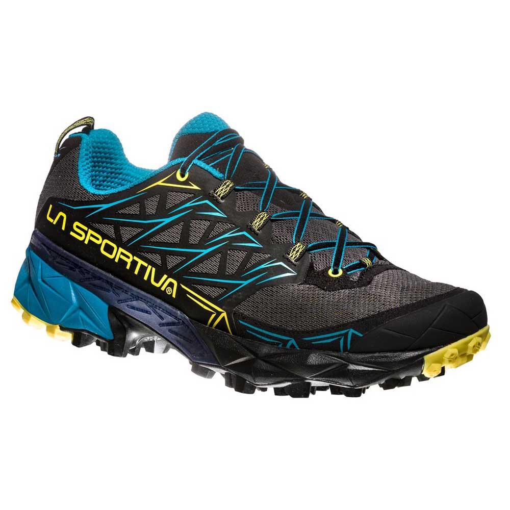 Bild von Akyra, Carbon/Tropic Blue, 42, La Sportiva Mountain Running®, Shoes - La Sportiva