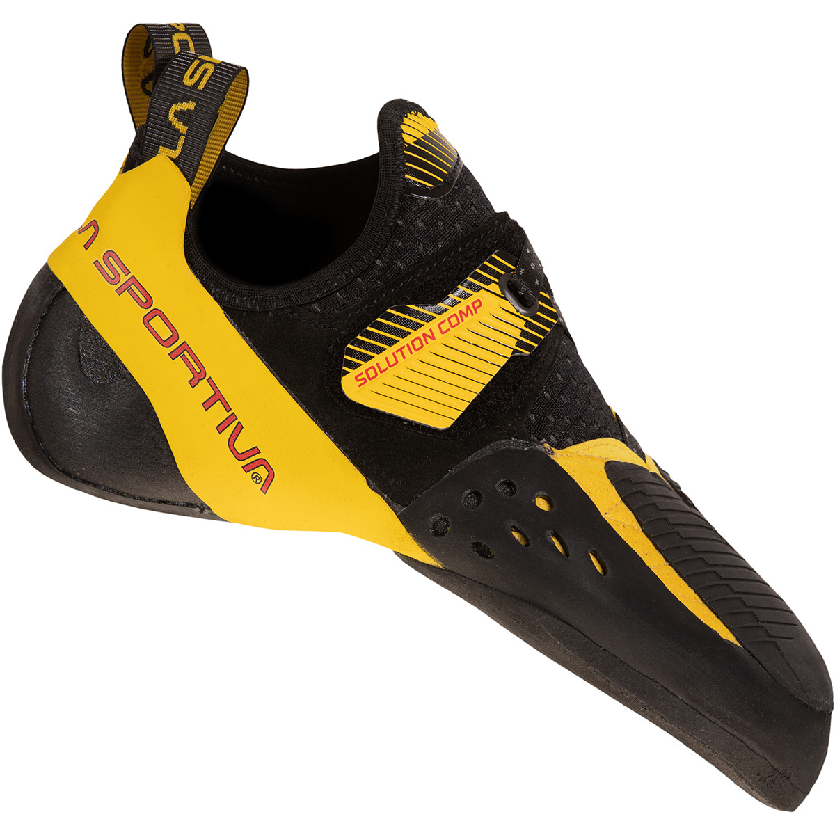 Bild von La Sportiva Solution Comp Herren Kletterschuhe (Schwarz 43) Boulderschuhe