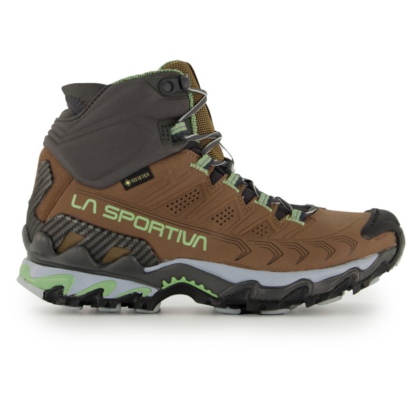 Bild von Ultra Raptor II Mid Leather Woman GTX, Mountain Hiking Footwear, 39, Taupe/Sage (Brown) - La Sportiva
